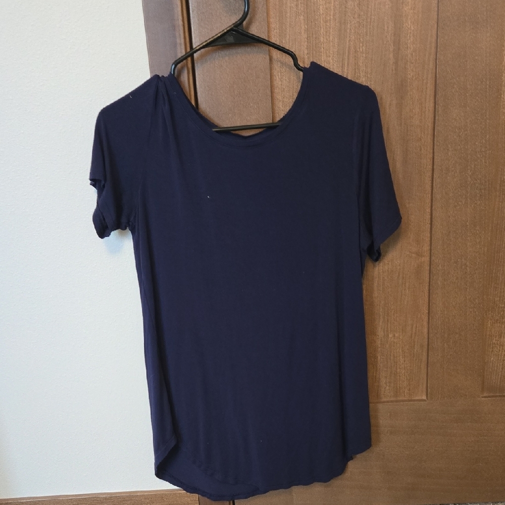 Old Navy Navy Short Sleeve Crewneck Tee